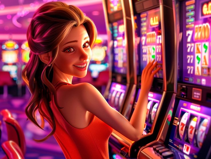 Pengguna menikmati taruhan slot dan casino live dengan akses stabil di perangkat mobile